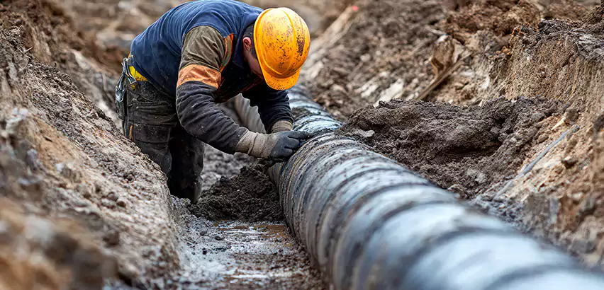 Sewer Replacement in Hanford